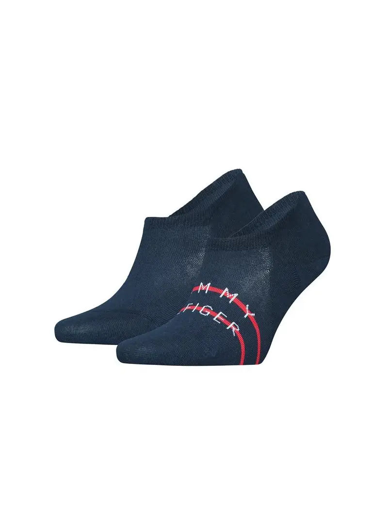 Tommy Hilfiger Męskie Skarpety Th Men Footie 2p 701222189004 Granatowy | Sklep Monotox