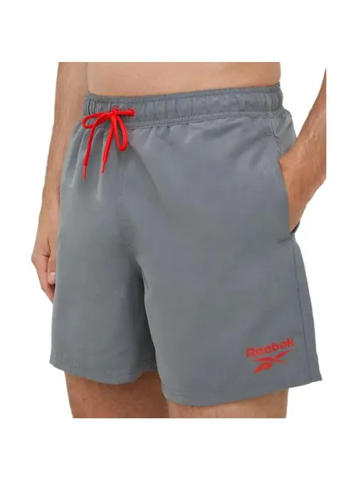 Reebok Męskie Szorty Swim Short Yale 71002GRE Szary | Sklep Monotox