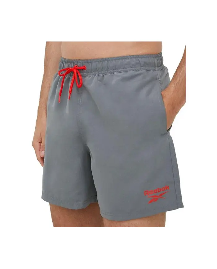 Reebok Męskie Szorty Swim Short Yale 71002GRE Szary | Sklep Monotox