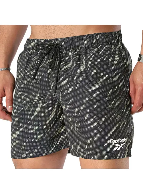 Reebok Męskie Szorty Swim Short Axford 71069BK Czarny | Sklep Monotox