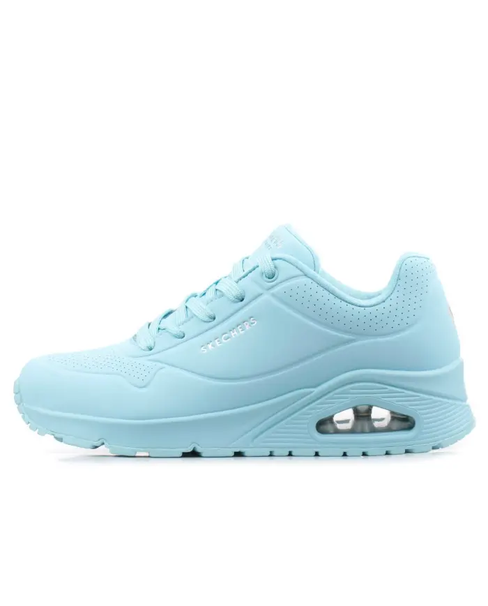 Skechers Damskie Sneakersy Uno 73690LTBL Niebieski | Sklep Monotox