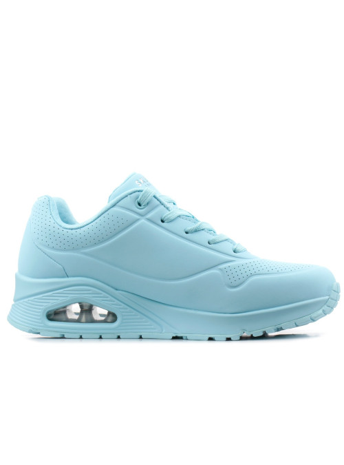 Skechers Damskie Sneakersy Uno 73690LTBL Niebieski | Sklep Monotox
