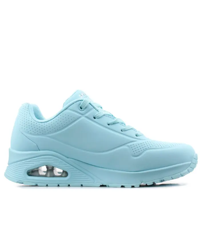Skechers Damskie Sneakersy Uno 73690LTBL Niebieski | Sklep Monotox
