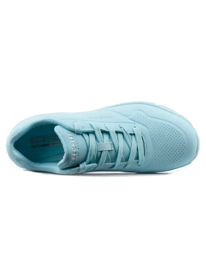 Skechers Damskie Sneakersy Uno 73690LTBL Niebieski | Sklep Monotox