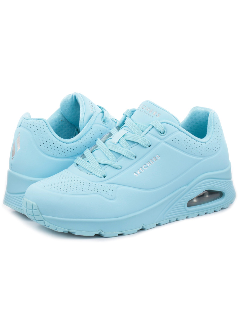 Skechers Damskie Sneakersy Uno 73690LTBL Niebieski | Sklep Monotox