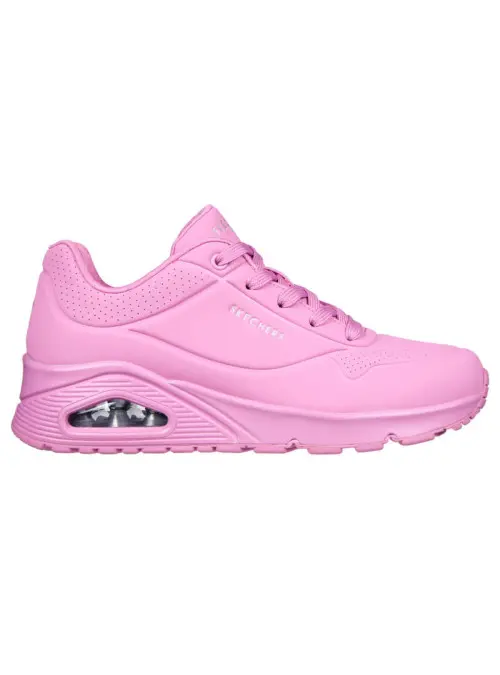 Skechers Damskie Sneakersy Uno 73690PNK Różowy | Sklep Monotox