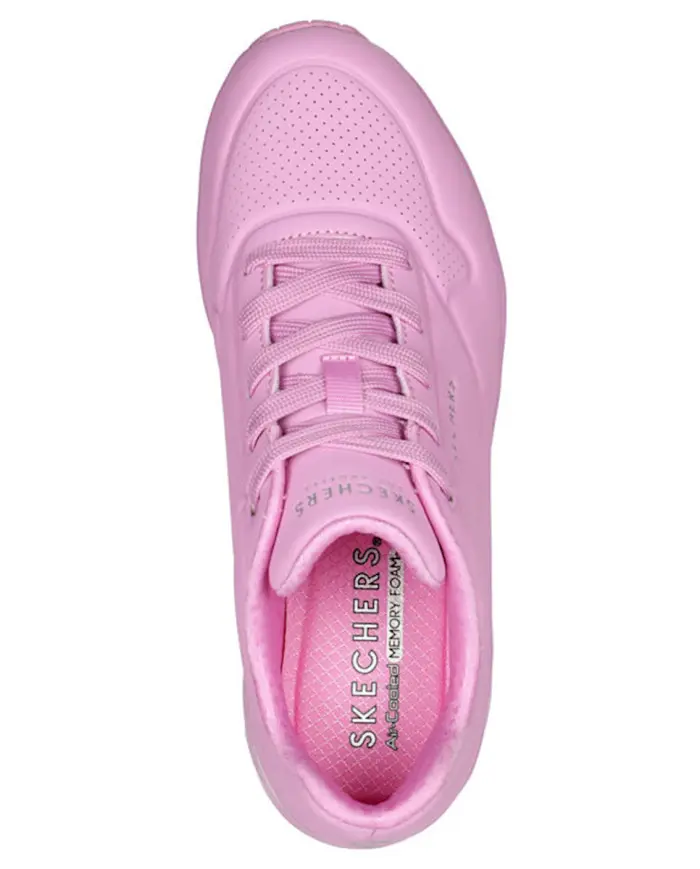Skechers Damskie Sneakersy Uno 73690PNK Różowy | Sklep Monotox
