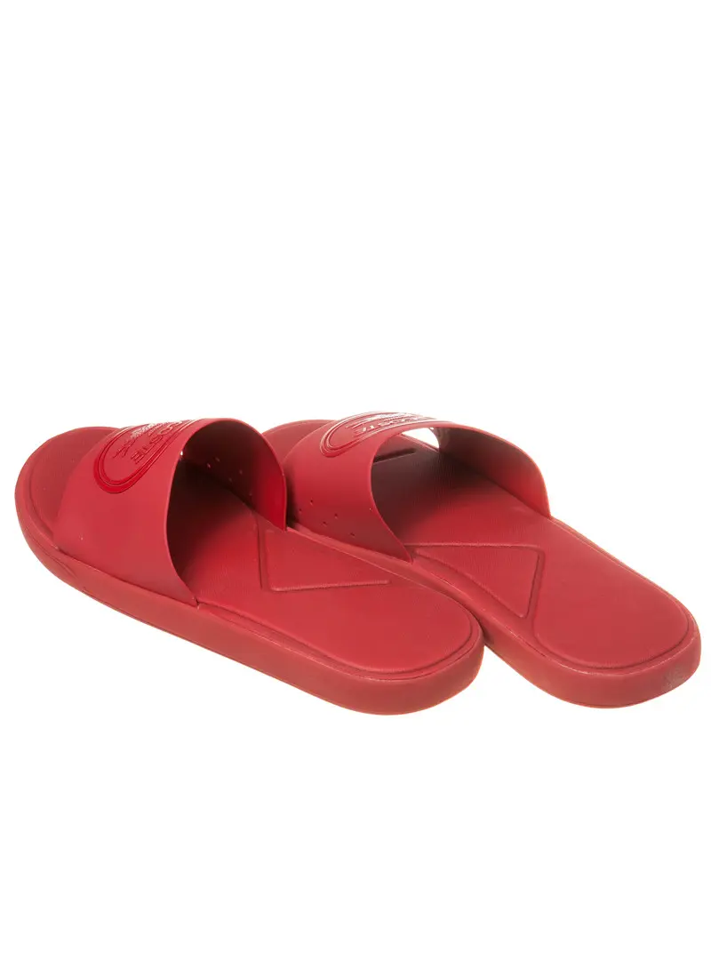Lacoste Damskie Klapki L.30 Slide 318 1 Caw 736CAW0021RR1 Czerwony | Sklep Monotox