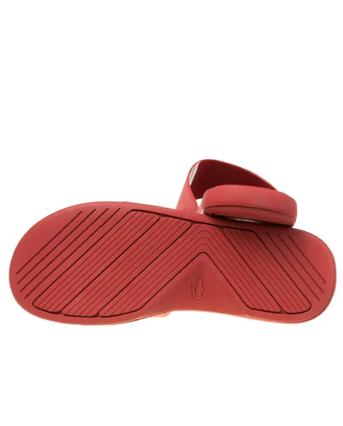Lacoste Damskie Klapki L.30 Slide 318 1 Caw 736CAW0021RR1 Czerwony | Sklep Monotox