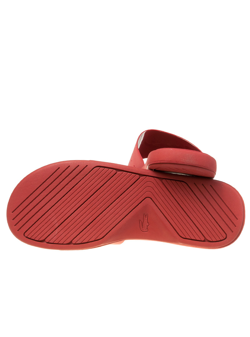 Lacoste Damskie Klapki L.30 Slide 318 1 Caw 736CAW0021RR1 Czerwony | Sklep Monotox