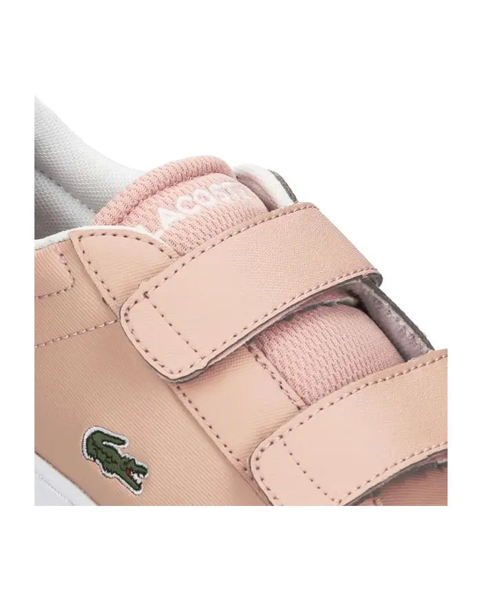 Lacoste Dziecięce Sneakersy Carnaby Evo Strap 120 739SUI00057F8 Różowy | Sklep Monotox