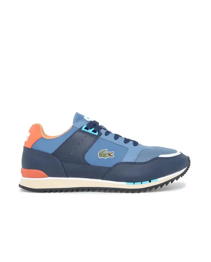 Lacoste Męskie Sneakersy Partnet 742SMA0072BN1 Niebieski | Sklep Monotox