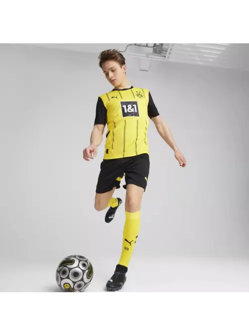 Puma Męski T-shirt BVB Home Jersey Repli 77494601 Żółty | Sklep Monotox