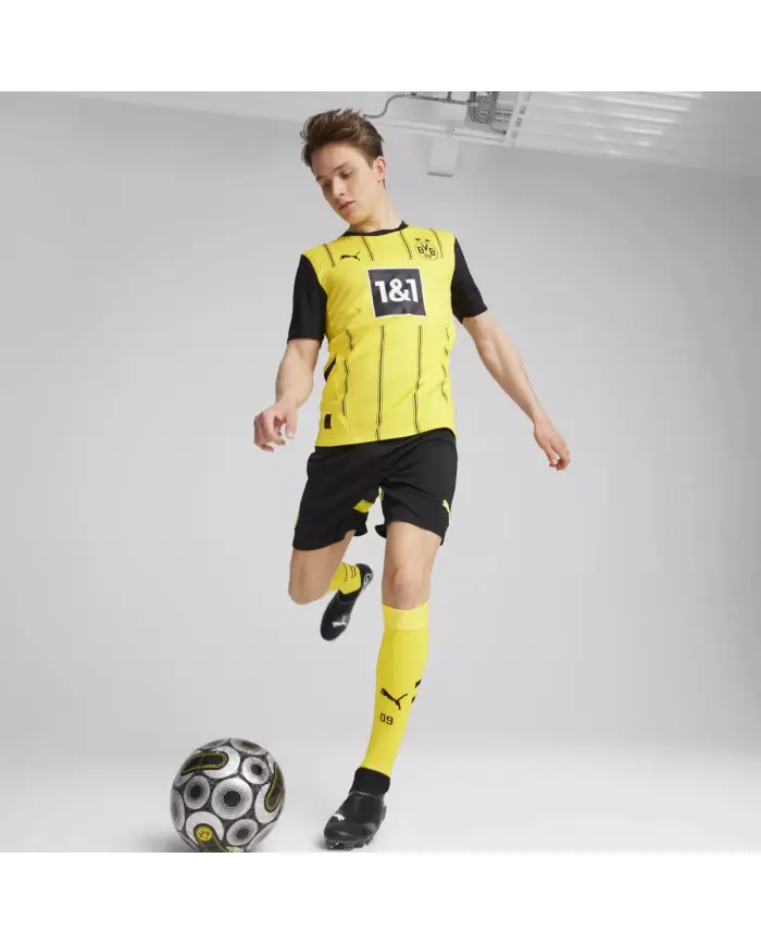 Puma Męski T-shirt BVB Home Jersey Repli 77494601 Żółty | Sklep Monotox