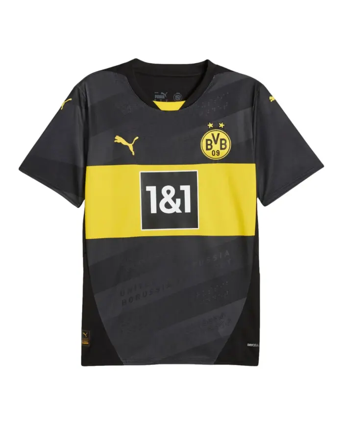 Puma Męski T-shirt Bvb Away Jersey 77495602 Czarny | Sklep Monotox