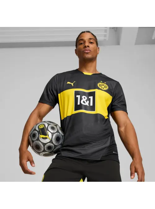 Puma Męski T-shirt Bvb Away Jersey 77495602 Czarny | Sklep Monotox