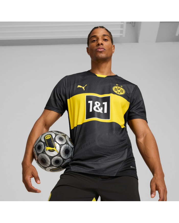 Puma Męski T-shirt Bvb Away Jersey 77495602 Czarny | Sklep Monotox