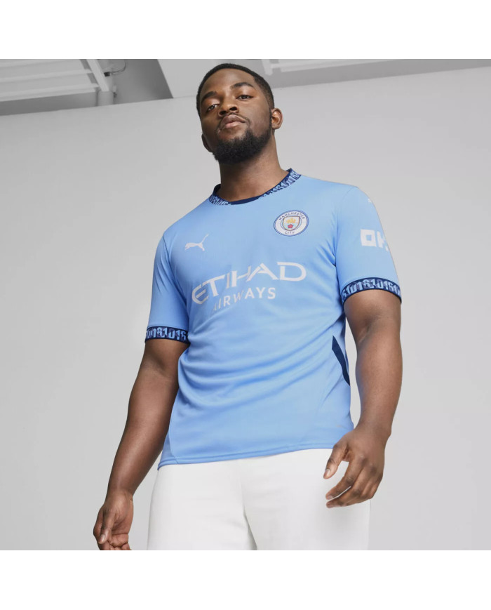 Puma Męski T-shirt Koszulka Mcfc Home Jersey Repl 77507501 Niebieski | Sklep Monotox