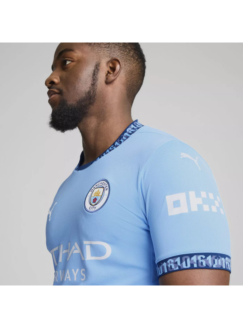 Puma Męski T-shirt Koszulka Mcfc Home Jersey Repl 77507501 Niebieski | Sklep Monotox