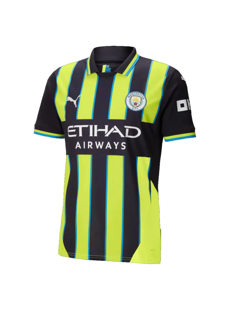Puma Męski T-shirt Mcfc Away Jersey 77508602 Czarny | Sklep Monotox