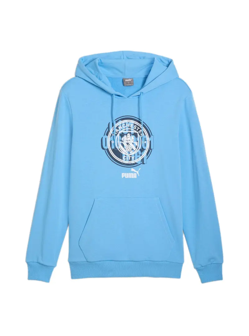Puma Męska Bluza Bluza Mcfc Ftblculture Hoodie 77777639 Niebieski | Sklep Monotox
