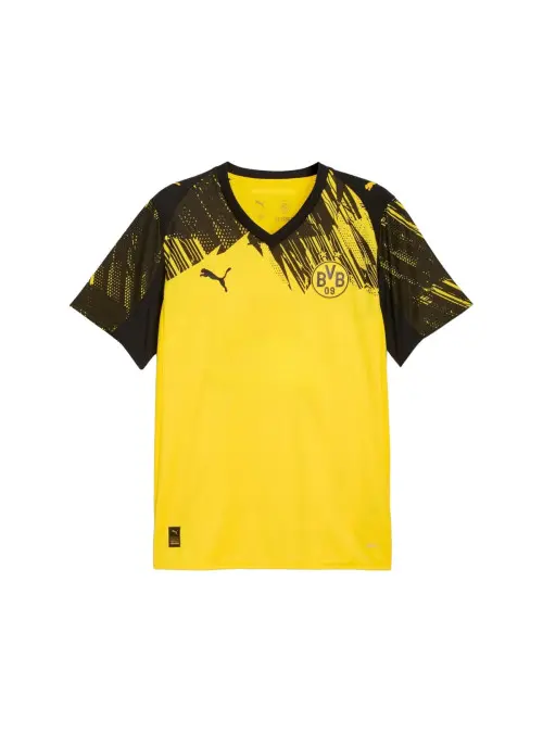 Puma Męski T-shirt Bvb Home Jersey 78008701 Żółty | Sklep Monotox