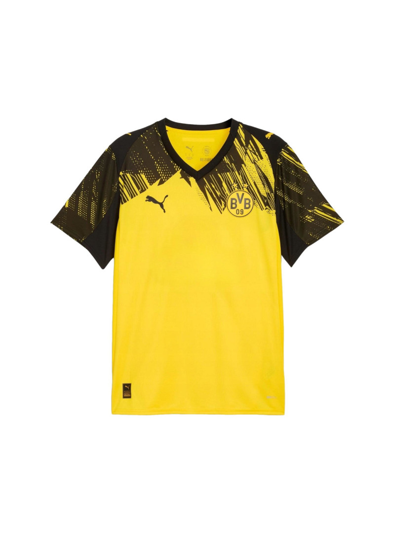 Puma Męski T-shirt Bvb Home Jersey 78008701 Żółty | Sklep Monotox