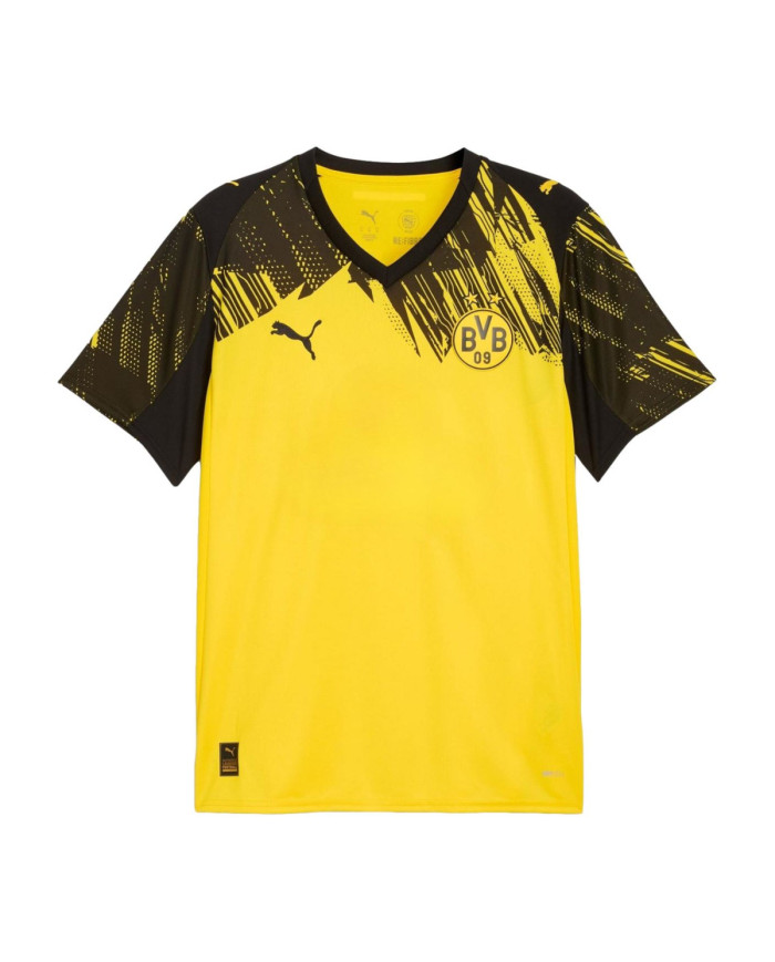Puma Męski T-shirt Bvb Home Jersey 78008801 Żółty | Sklep Monotox