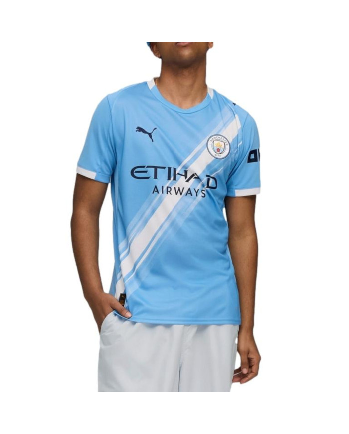 Puma Męski T-shirt Mcfc Home Jersey Team 78033801 Niebieski | Sklep Monotox