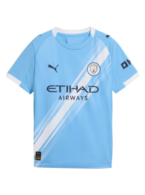 Puma Dziecięcy T-shirt Mcfc Home Jersey Jr Team 78034101 Niebieski | Sklep Monotox