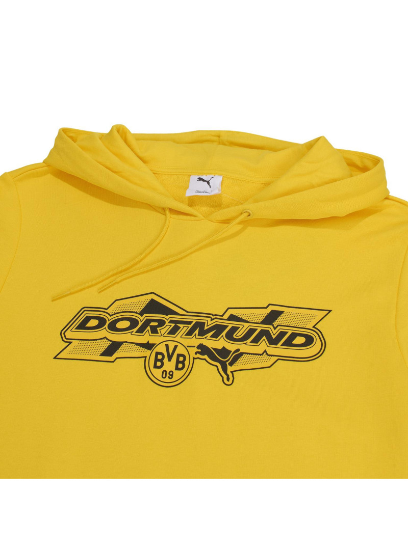Puma Męska Bluza Bvb Ftbl Culture Hoodie 78257701 Żółty | Sklep Monotox