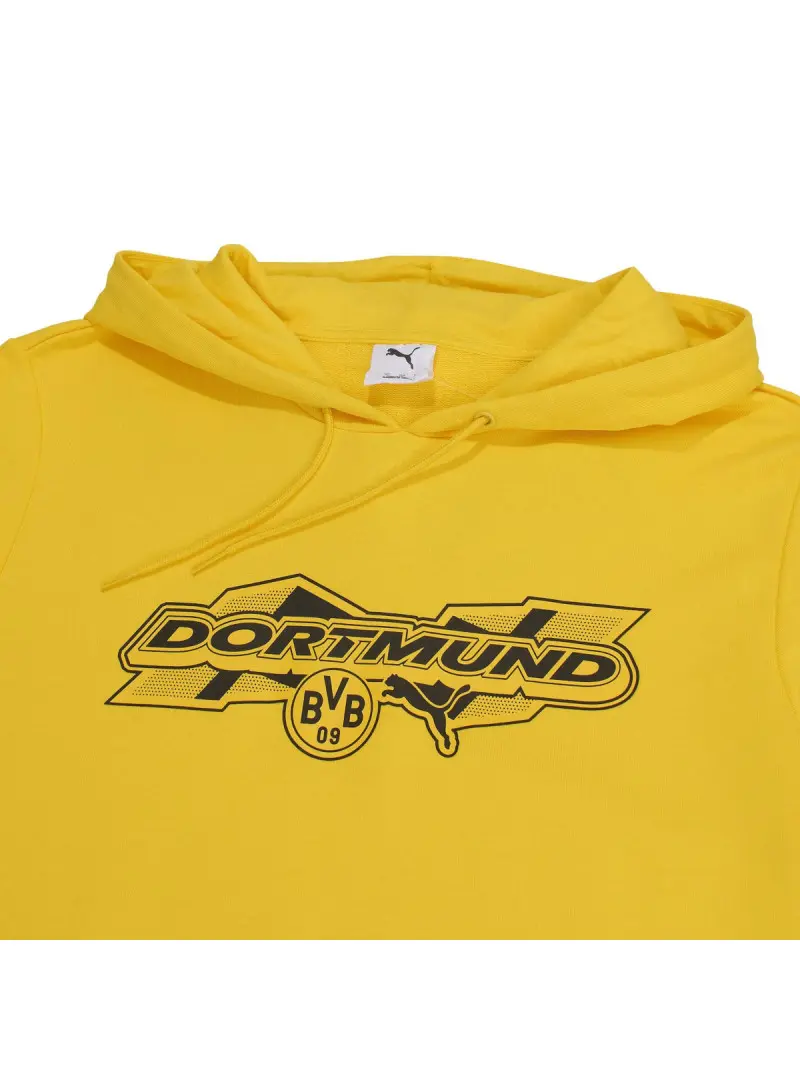 Puma Męska Bluza Bvb Ftbl Culture Hoodie 78257701 Żółty | Sklep Monotox