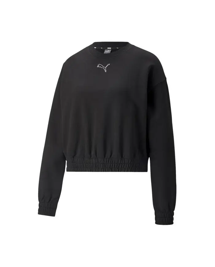 Puma Damska Bluza Her Crew Tr 84709401 Czarny | Sklep Monotox