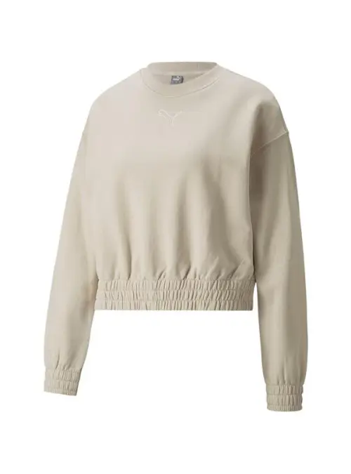 Puma Damska Bluza Her Crew Tr 84709464 Beżowy | Sklep Monotox