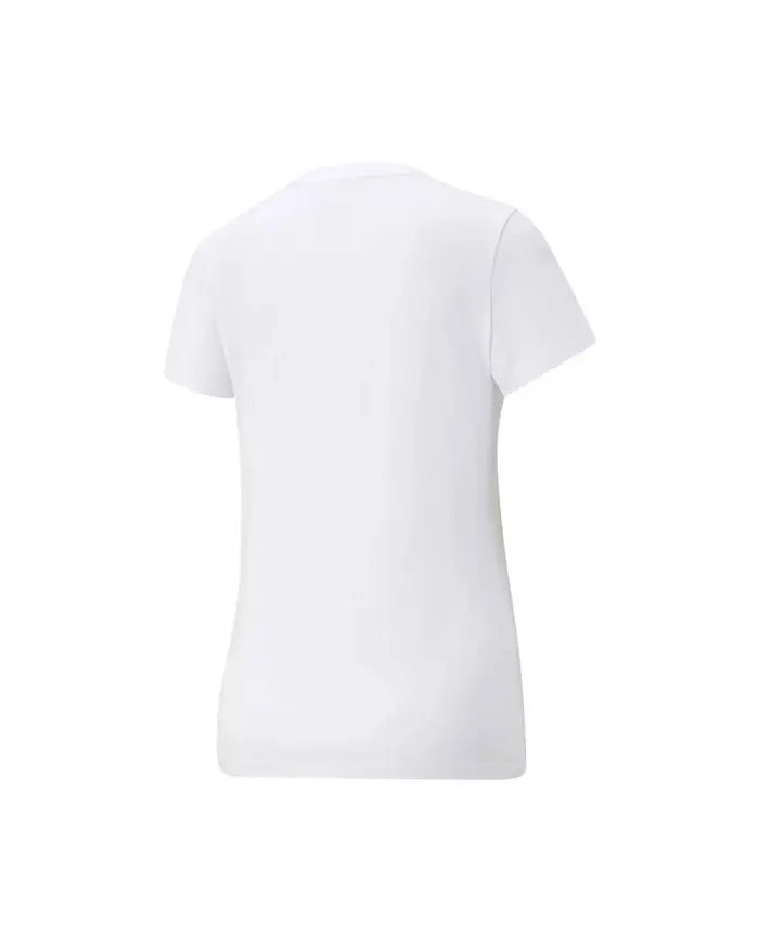 Puma Damski T-shirt Ess+ Logo Tee 84830302 Biały | Sklep Monotox