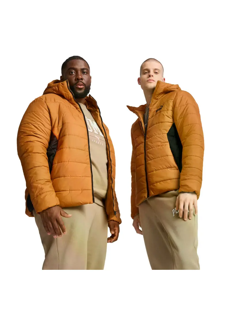 Puma Męska Kurtka Ess Hooded Padded Jkt 84893864 Brązowy | Sklep Monotox