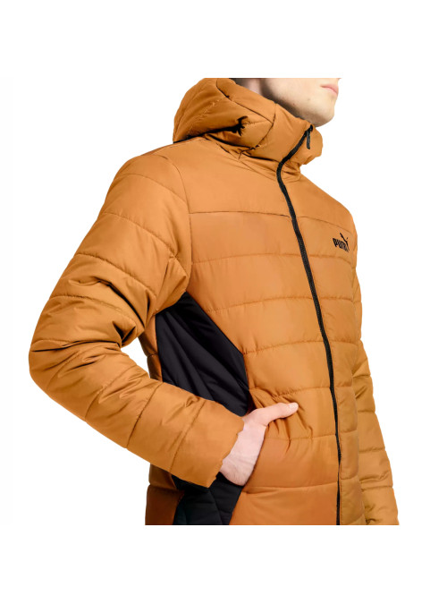 Puma Męska Kurtka Ess Hooded Padded Jkt 84893864 Brązowy | Sklep Monotox