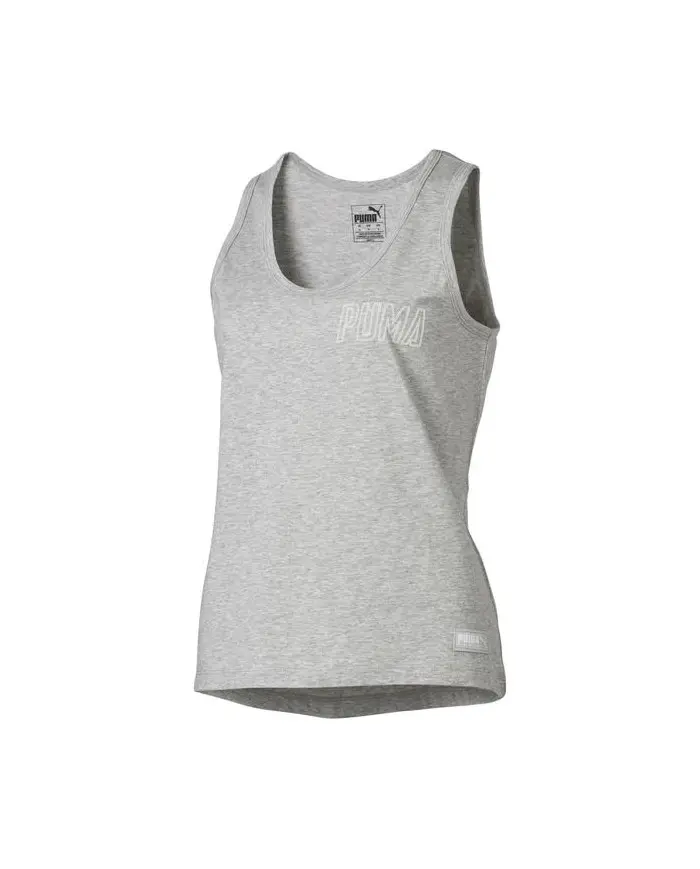 Puma Damski Top Athletics Tank W 85517904 Szary | Sklep Monotox