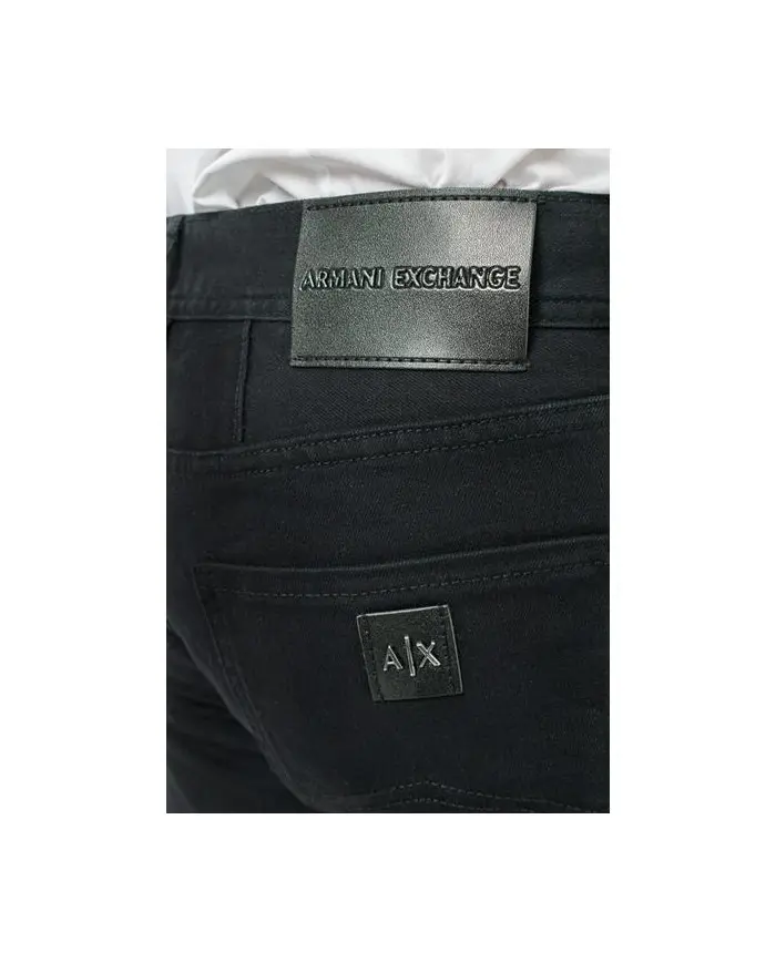 Armani Exchange Męskie Spodnie Pantalone 8NZJ14-Z1SBZ-1200 Czarny | Sklep Monotox