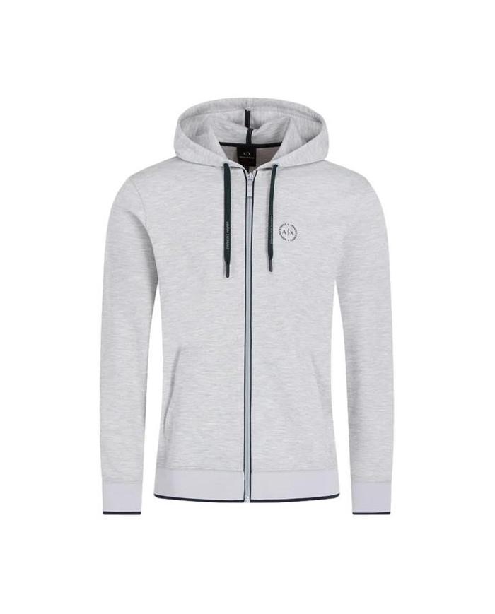 Armani Exchange Męska Bluza Felpa 8NZM74-Z9N1Z-3929 Szary | Sklep Monotox