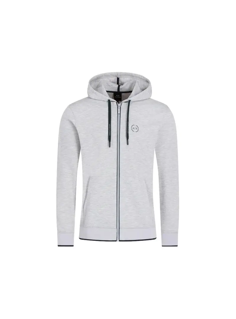 Armani Exchange Męska Bluza Felpa 8NZM74-Z9N1Z-3929 Szary | Sklep Monotox