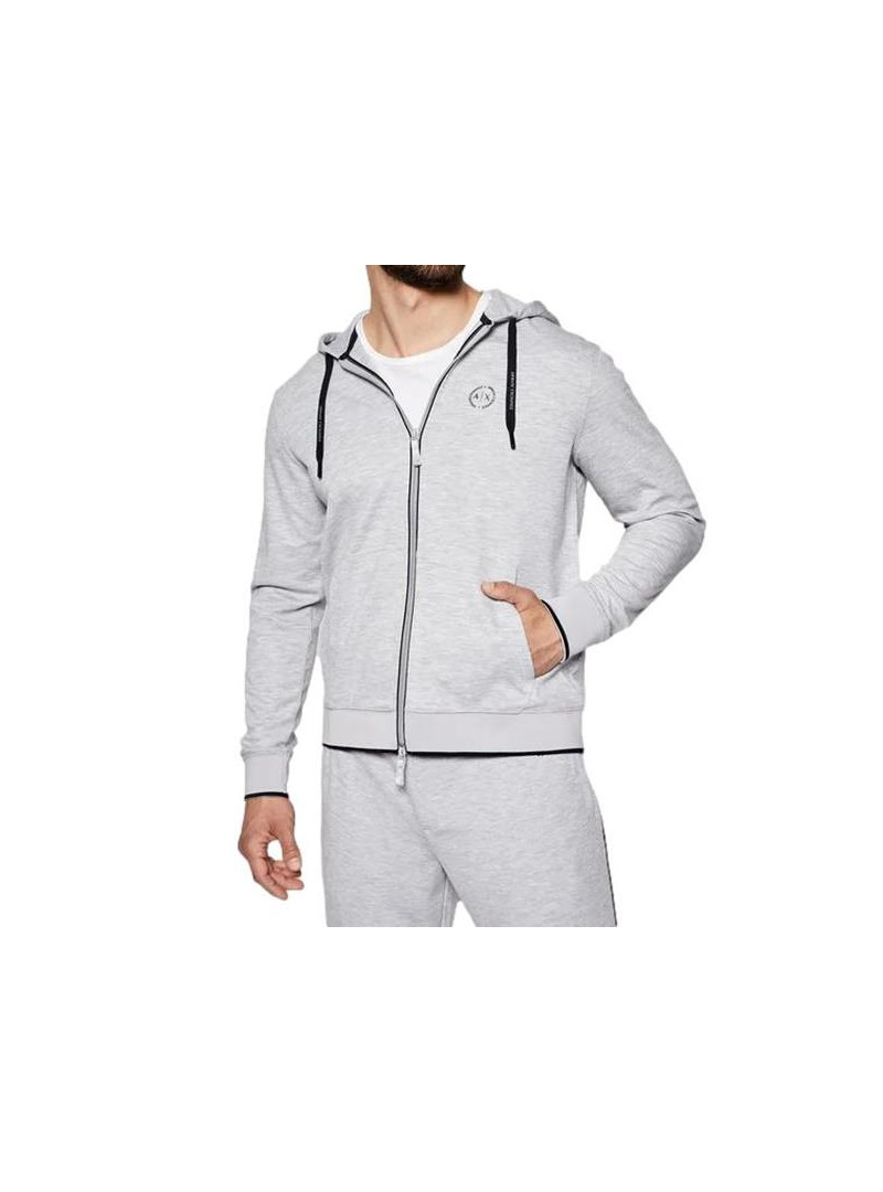 Armani Exchange Męska Bluza Felpa 8NZM74-Z9N1Z-3929 Szary | Sklep Monotox