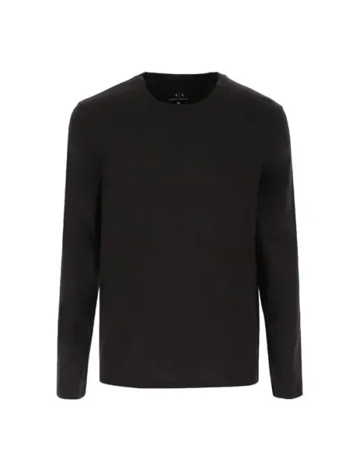 Armani Exchange Męski T-shirt T-shirt 8NZM77-ZJA5Z-1200 Czarny | Sklep Monotox