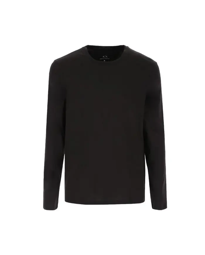 Armani Exchange Męski T-shirt T-shirt 8NZM77-ZJA5Z-1200 Czarny | Sklep Monotox