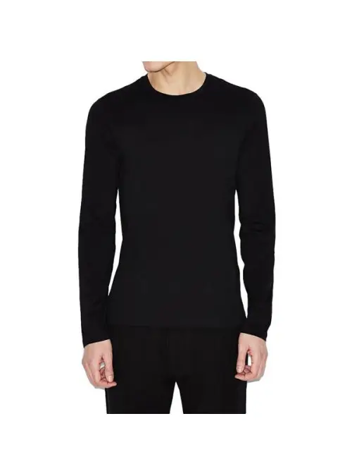 Armani Exchange Męski T-shirt T-shirt 8NZM77-ZJA5Z-1200 Czarny | Sklep Monotox