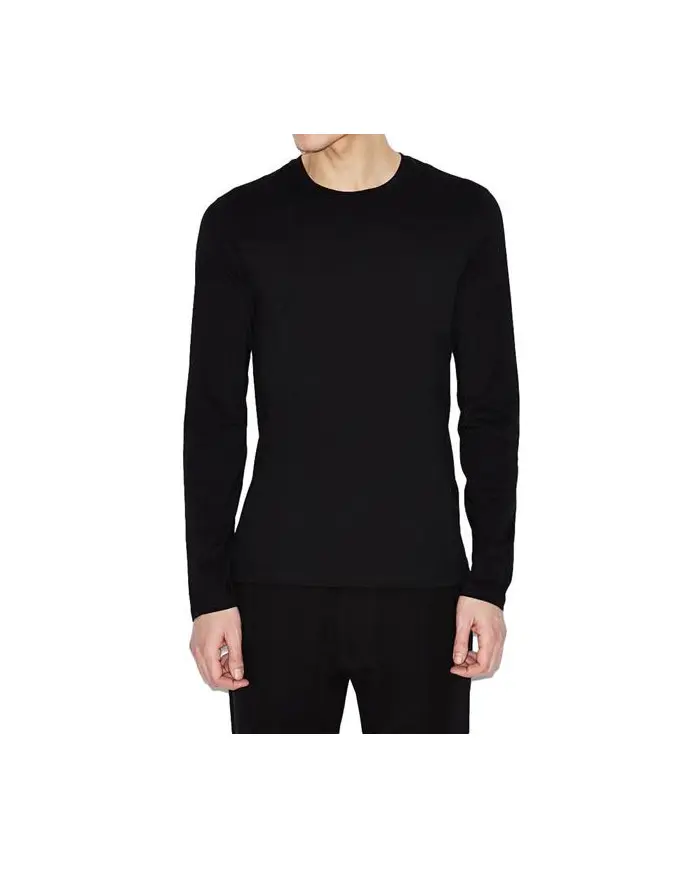 Armani Exchange Męski T-shirt T-shirt 8NZM77-ZJA5Z-1200 Czarny | Sklep Monotox