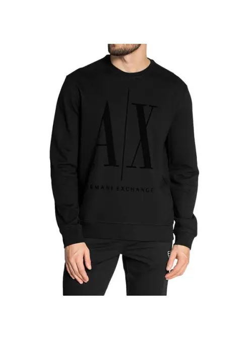 Armani Exchange Męska Bluza Felpa 8NZMPD-ZJ1ZZ-1200 Czarny | Sklep Monotox