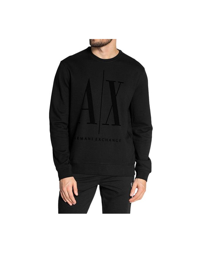 Armani Exchange Męska Bluza Felpa 8NZMPD-ZJ1ZZ-1200 Czarny | Sklep Monotox