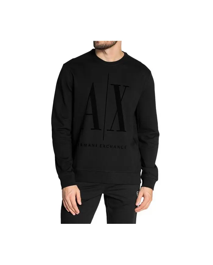 Armani Exchange Męska Bluza Felpa 8NZMPD-ZJ1ZZ-1200 Czarny | Sklep Monotox