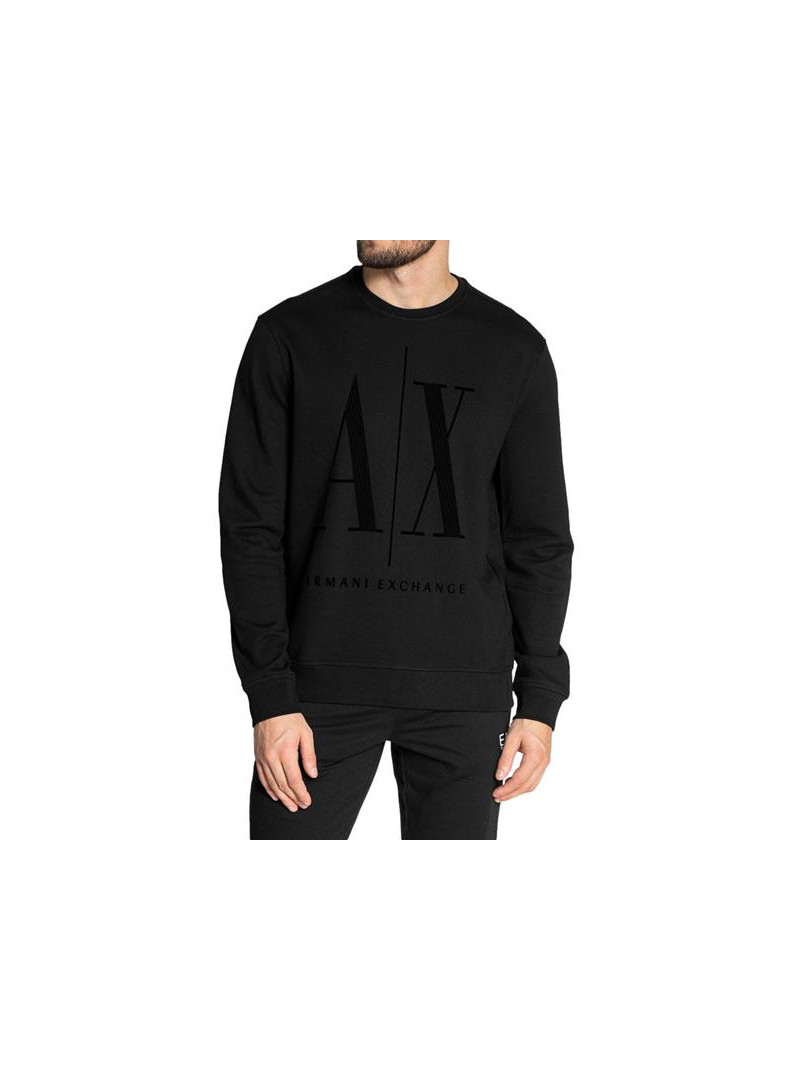 Armani Exchange Męska Bluza Felpa 8NZMPD-ZJ1ZZ-1200 Czarny | Sklep Monotox